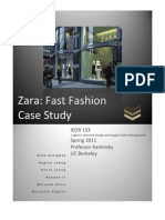 (Case Study) Zara Fast Fashion