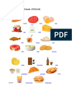 Vocabulary of Foods