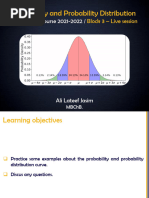 3.4 Probabهlity & its Distribution