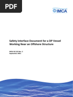 IMCA 125 Safety Interface Document For A DP Vessel