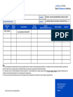 ZA DC F 13 Structural Inspection Log