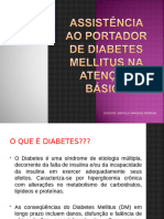 Assistência Ao Portador de Diabetes Mellitus Na Atenção