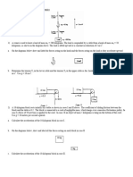 Dynamics FR Practice Problems