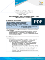 Guia de Actividades y Rúbrica de Evaluación Unidad 2 - Fase 3-Marco Teórico de La Investigación