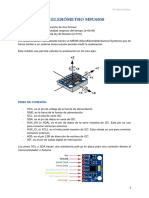 Acelerómetro Mpu6050