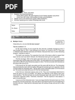 SMA Bahasa Inggris 10 Summative Assessment 2