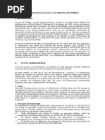 INFORME-TRansparencia y Acceso A La Información Pública