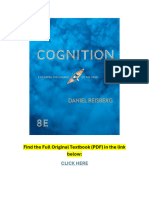 Cognition Exploring the Science of the Mind 8th Edition PDF