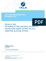 R0106 Ed2.1 Retroreflecting Material On Aids To Navigation Marks Within The IALA Maritime Buoyage System E 106 June 2017