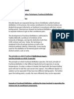 Chemistry Group Assignment - Fractional Distillation