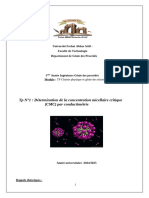 TP CMC Génie Du Réacteur Chimie Physique