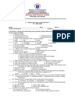 Science Diagnostic Test