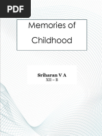 Memories of Childhood