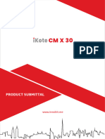 Ikote CM X 30 PRODUCT SUBMITAL (19-May-2022)