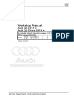 4-Cylinder Direct Injection Engine (1.8 LTR/, 2.0 Ltr. 4V TFSI, Generation III)