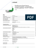 EcoStruxure Panel Server - PAS600