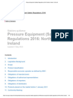 Pressure Equipment (Safety) Regulations 2016 - Northern Ireland - GOV - Uk