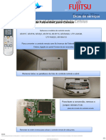 007 Controle Remote Fujitsu Converter Fahrenheit Celsius Traduzido