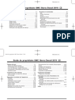 Manuel Utilisateur GMC Sierra 2010