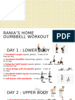 Rania's Home Dumbell Workout