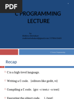 C Programming by Mr. Mubiru Abubakari