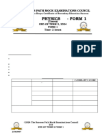 Physics F1 Et 2 2024