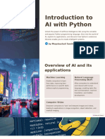 Introduction To AI With Python