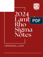 Lrs Notes Final Criminal Law