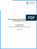 Electronic Measurement and Instrumentation