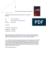 Elevated Temperature Performance of Reinforced Con