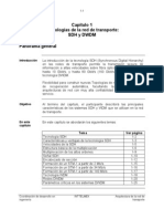 Capítulo 1 Tecnologías de La Red de Transporte SDH y DWDM