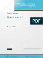 Historia General V 2023