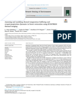 Assessing and Modeling Diurnal Temperature Buffering and Evapotranspiration Dynamics in Forest Restoration Using ECOSTRESS Thermal Imaging