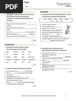 Together kl5 U5 Unit Test Challenge