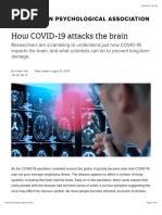 Covid and The Brain