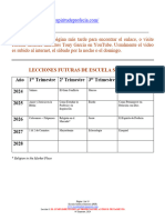 Leccion 8 PDF EL CUMPLIMIENTO DE LAS PROFECIAS DEL ANTIGUO TESTAMENTO para El 23 de Noviembre de 2024