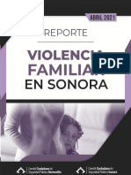 Reporte Violencia Familiar