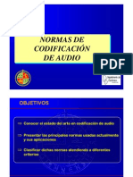 Normas Codificacion de Audio