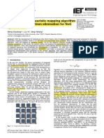 Network-On-Chip Heuristic Mapping Algorithm Based