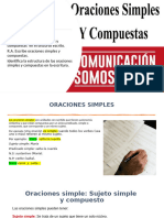 Oraciones Simples y Compuestas