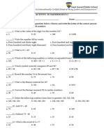 Activity (Math 3 and 4)