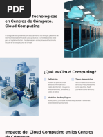 Innovaciones Tecnologicas en Centros de Computo Cloud Computing