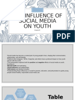 The Influence of Social Media On Youth