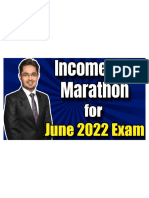 Income Tax Marathon for June  2022 Exam