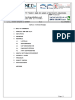 Method Statement For Installation and Insulation of Hvac Ducts and Accessories