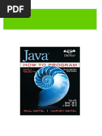 Instant Download (Etextbook PDF) For Java How To Program, Early Objects 11th Edition by Paul J. Deitel PDF All Chapter