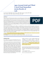 Francetti, 2010 - Implantes Inclinados Tem Boa Perfomance e Semelhante Aos Implantes Ratos em All On Four em Mandibula e Maxila