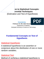 Test of Hypothesis by Zakir Sir