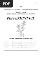 Peppermint Oil