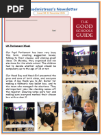 Headmistress's Newsletter 240 - 22 November 2024